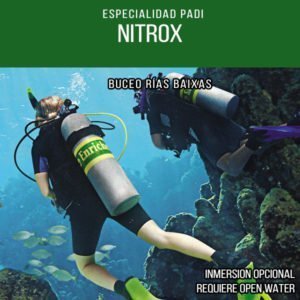 Buceo con aire enriquecido NITROX